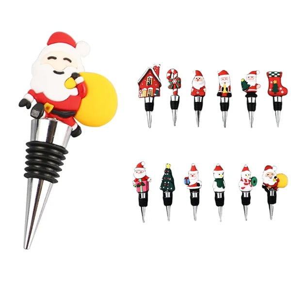 Christmas Wine Bottle Stopper