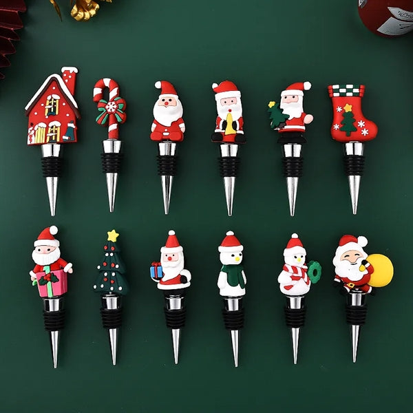Christmas Wine Bottle Stopper
