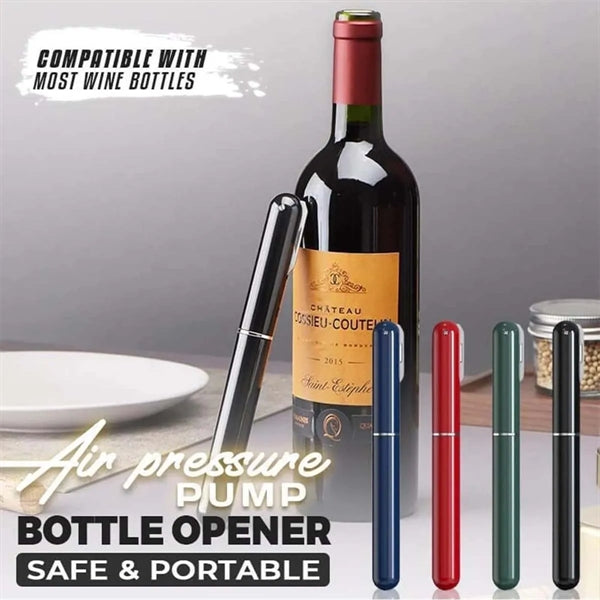 Multi-function Needle Type Pneumatic logo Wine Bottle Opener