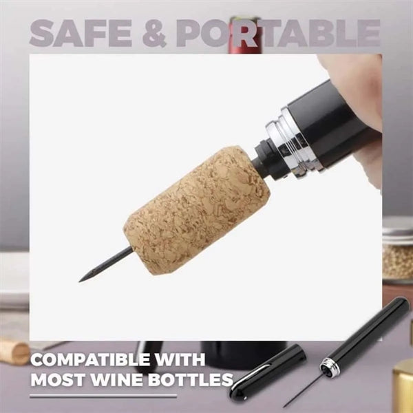 Multi-function Needle Type Pneumatic logo Wine Bottle Opener