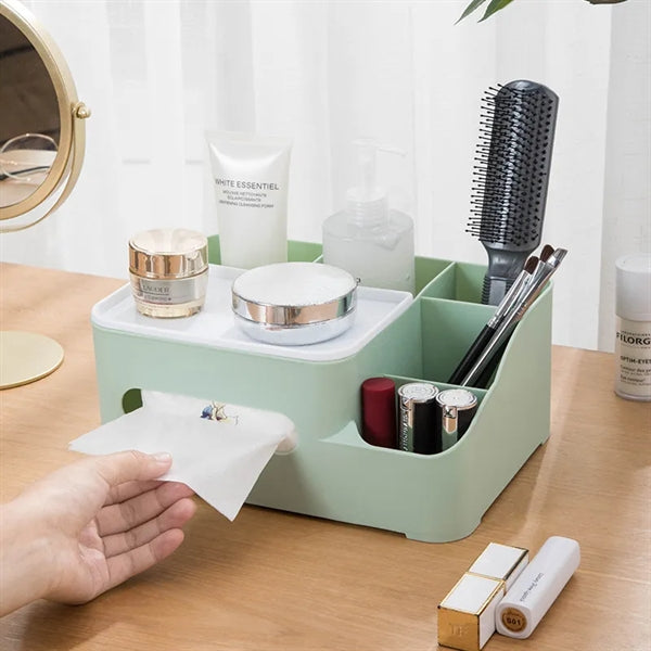 Desktop tissue box