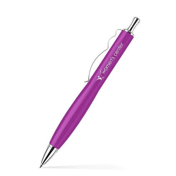 Lacquer Coated Brass Click Metal Pen