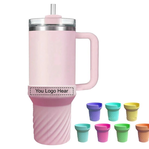 Cup Bottom Protector Silicone Boot Sleeve for Tumbler