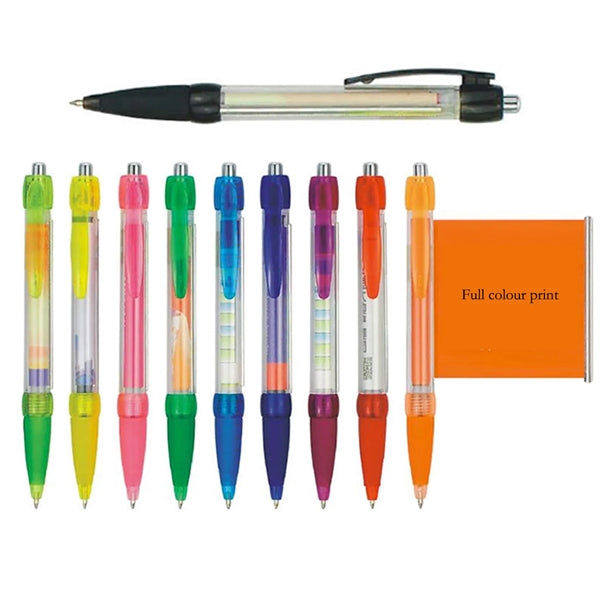 Banner ballpoint pen for advertising