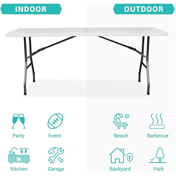 6 Foot Folding Table