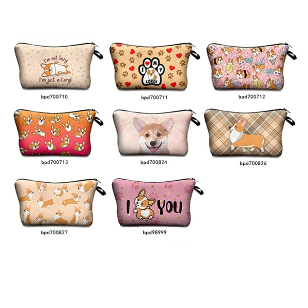 Full Color Digital Printed Zip Pouch