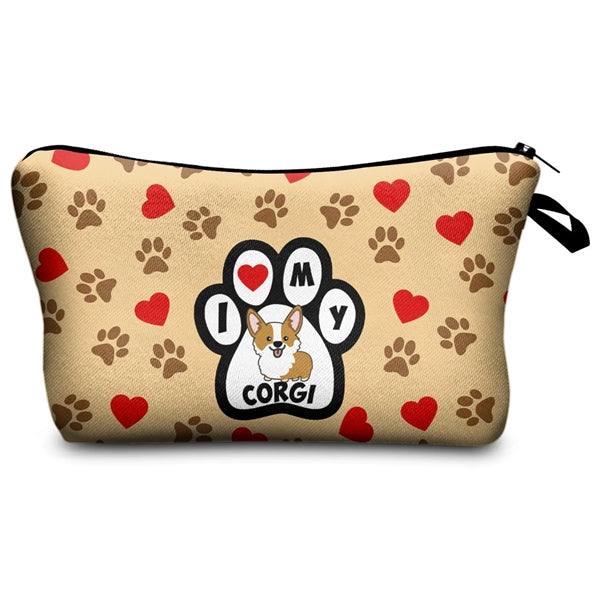 Full Color Digital Printed Zip Pouch