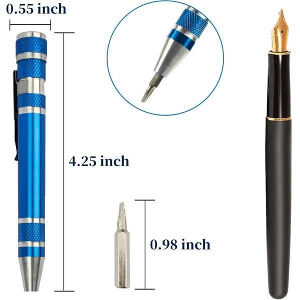 8in1 Screwdriver Set Pen