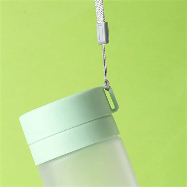 20oz Durable Simple Frosted Clear Creative Plastic Tea Cups