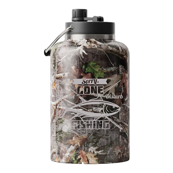 RTIC Ringed Stainless Steel One Gallon Jug
