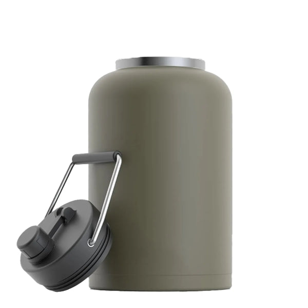 RTIC Ringed Stainless Steel One Gallon Jug