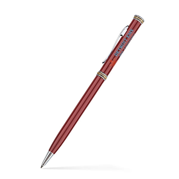 Metallic Ballpoint Twist Pen - Colors