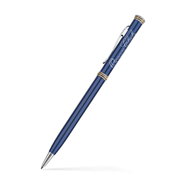 Metallic Ballpoint Twist Pen - Colors