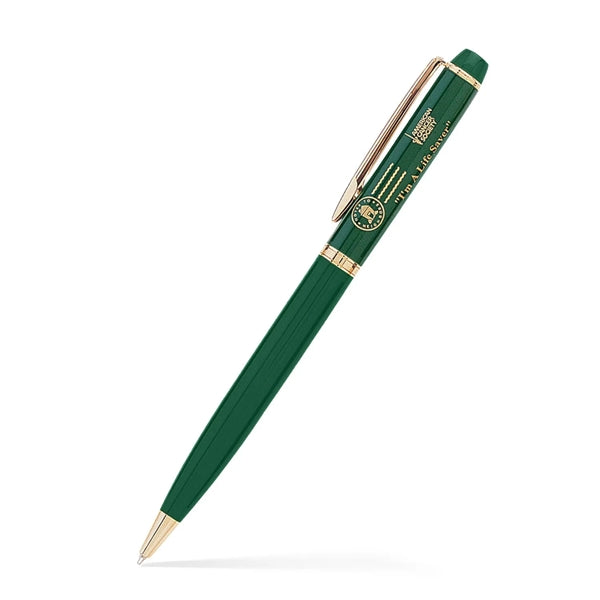 Glisten Enamel Coated Ballpoint Twist Metal Pen