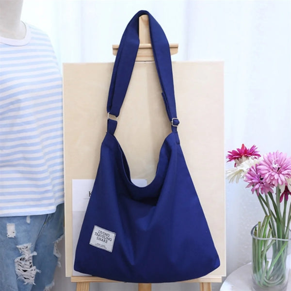 Tote Bag Shopping Grocery Canvas Crossbody Hobo Handbag