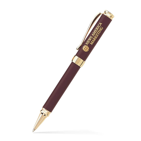Matte Lacquer Finish Ballpoint Click Metal Pen