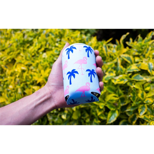 Full Color Collapsible Neoprene Can Coolie