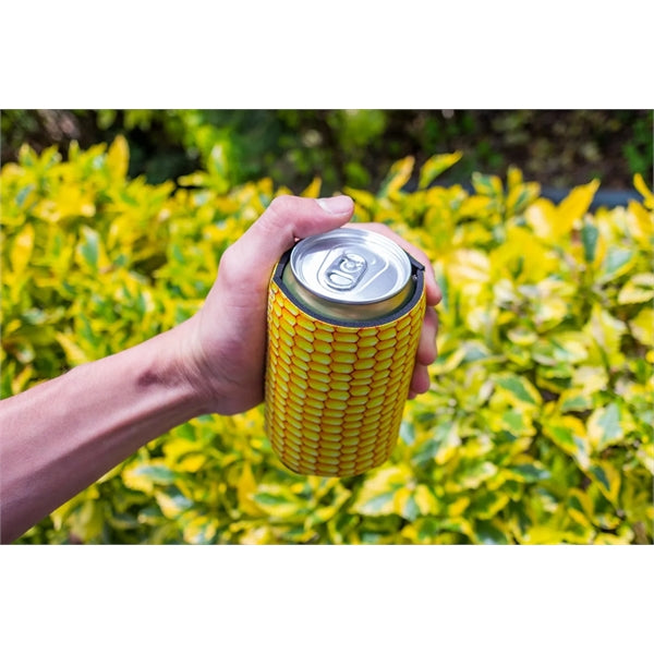 Full Color Collapsible Neoprene Can Coolie
