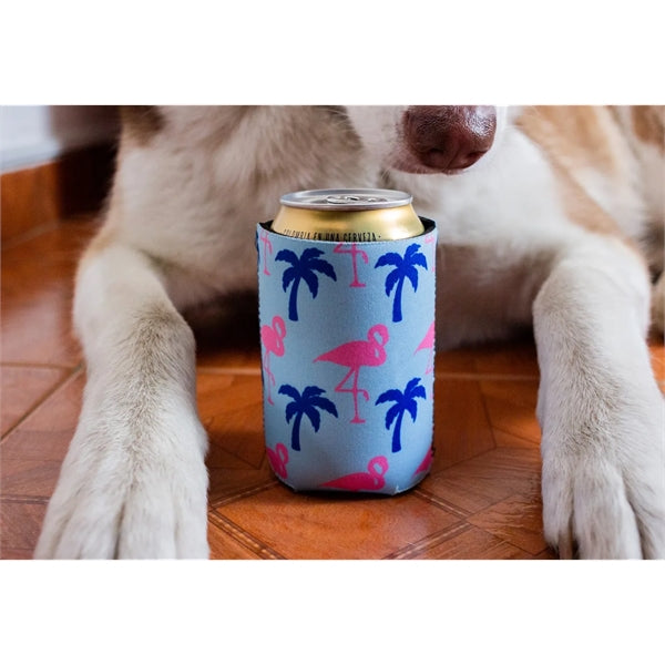 Full Color Collapsible Neoprene Can Coolie