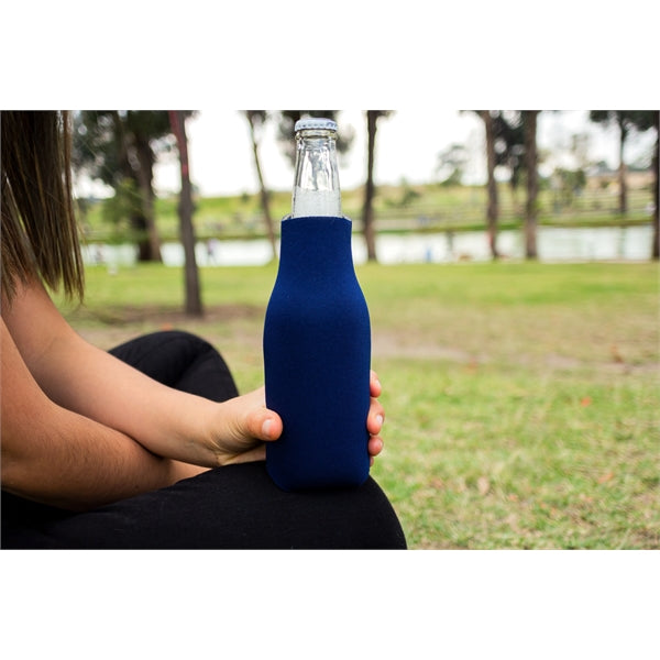 Zipper Neoprene Bottle Coolie