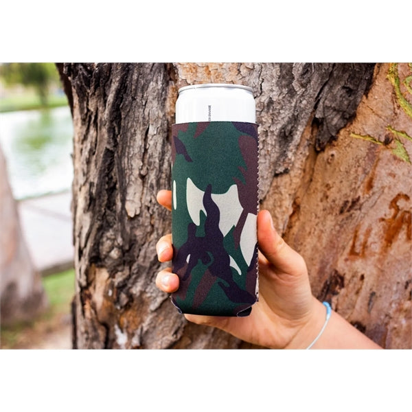 Single Ink 12oz Neoprene Tall Slim Can Coolie