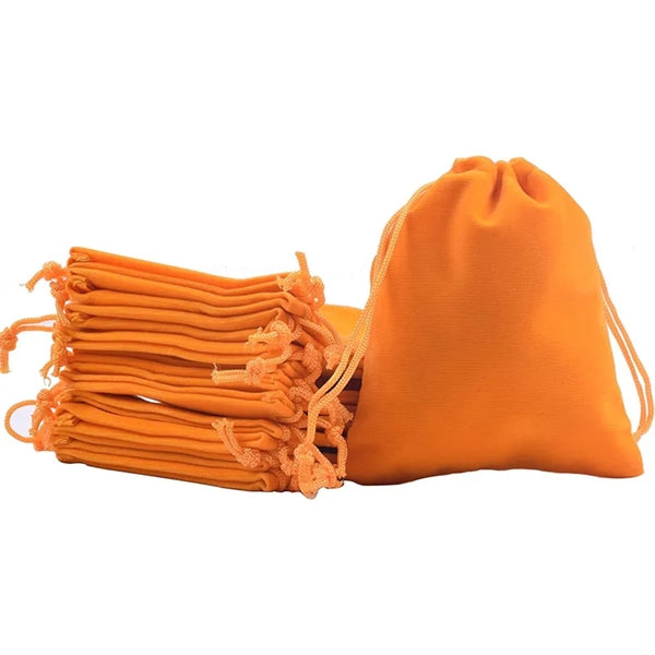 Flannel Drawstring Gift Bag