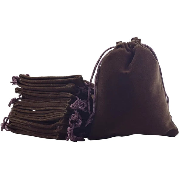 Flannel Drawstring Gift Bag