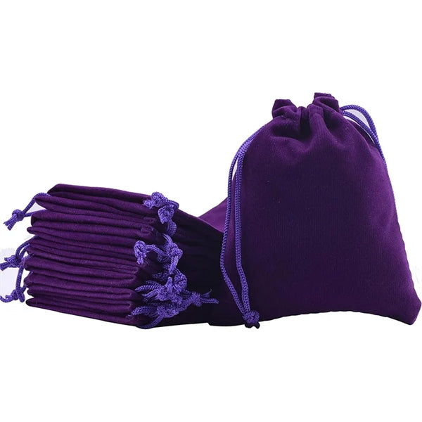 Flannel Drawstring Gift Bag