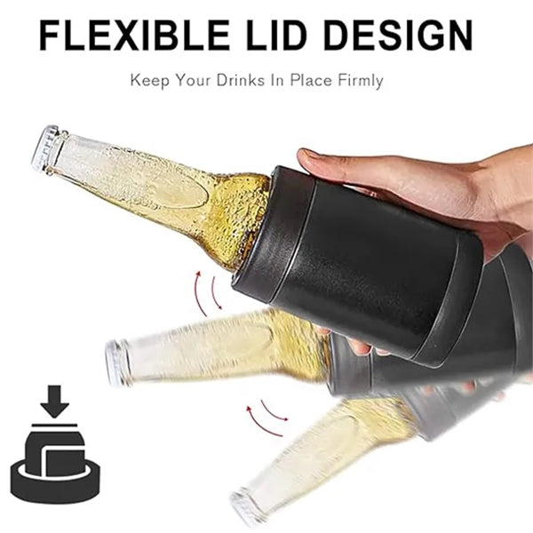 12 Oz Double Wall Stainless Steel Insulated Can Cooler