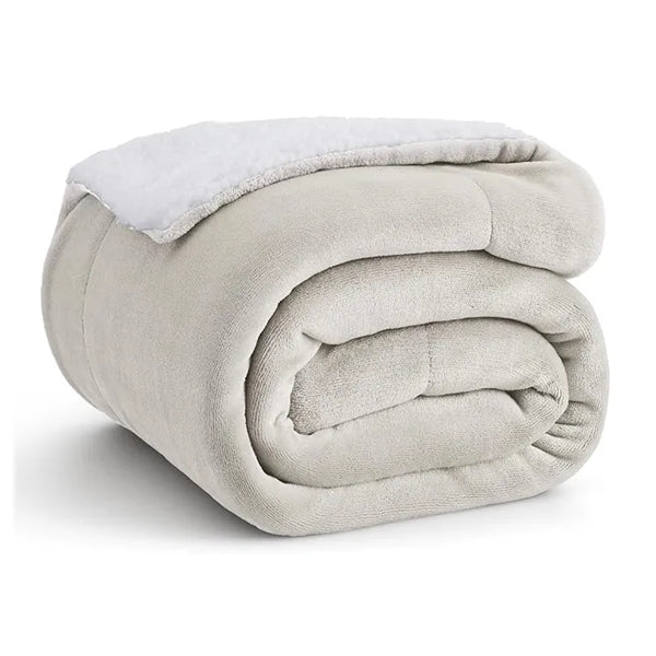 Soft Fluffy Flannel Plush Blanket