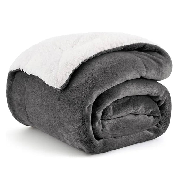 Soft Fluffy Flannel Plush Blanket