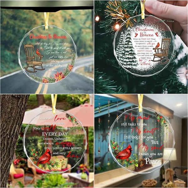 Christmas Crystal Decoration Hanging Ornament