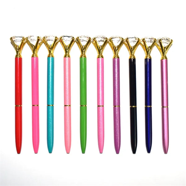 Crystal Metal Ballpoint Pen for School/ Office