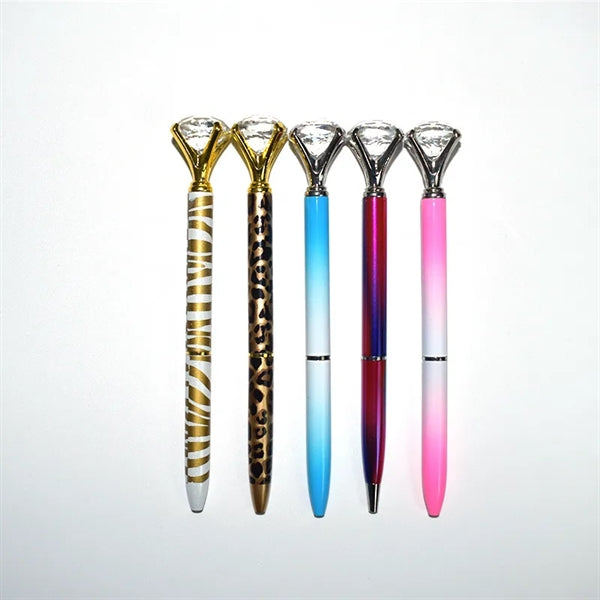 Crystal Metal Ballpoint Pen for School/ Office