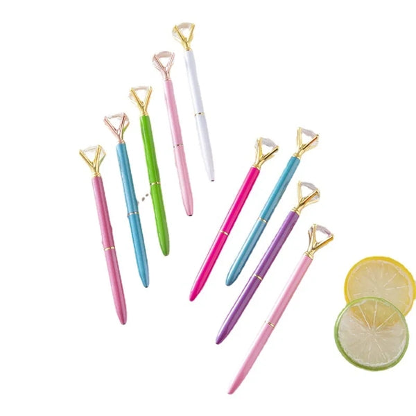 Crystal Metal Ballpoint Pen for School/ Office