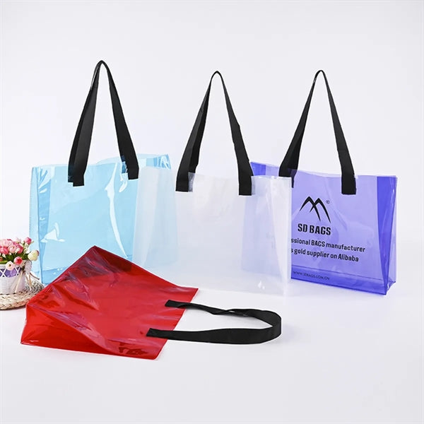Large PVC Clear Tote Bag