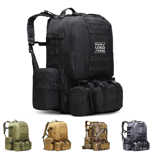 Outdoor Hiking Climbing Camping Army Tactical Backpack