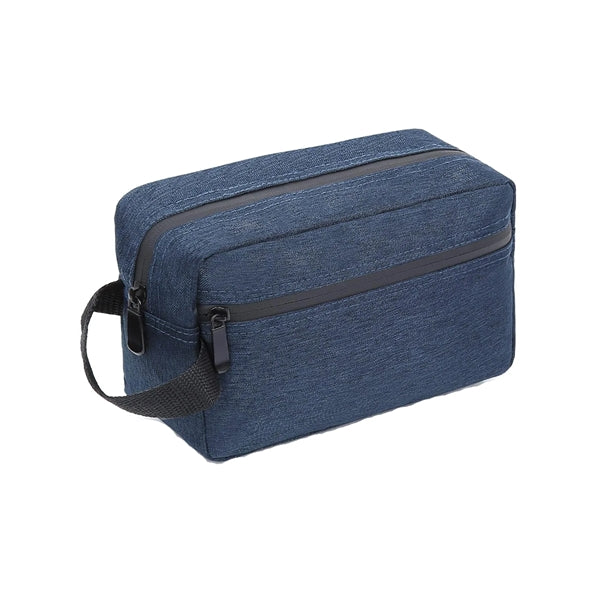 Travel Toiletry Bag With Divider & Handle For Cosmetic Tools