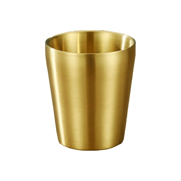 Stackable Stainless Steel Drinking Glass