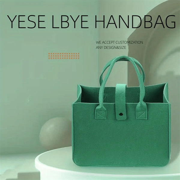Durable Simple Felt Tote Bag