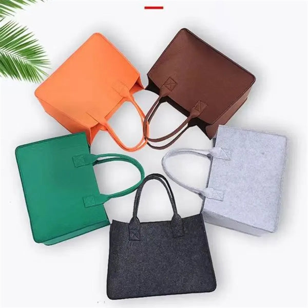 Durable Simple Felt Tote Bag