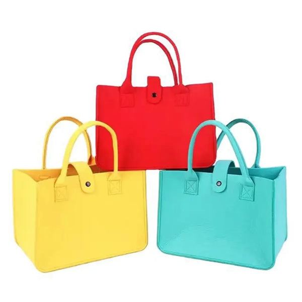 Durable Simple Felt Tote Bag