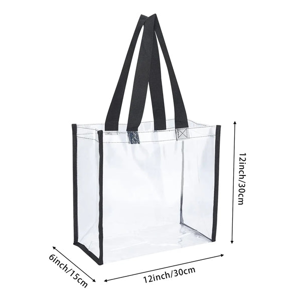 Clear Plastic Tote Bag