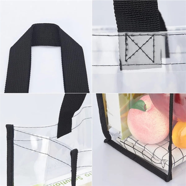 Clear Plastic Tote Bag