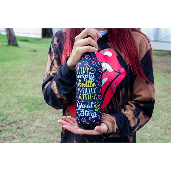 Full Color Wine Bottle Coolie