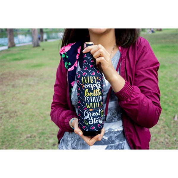 Full Color Wine Bottle Coolie