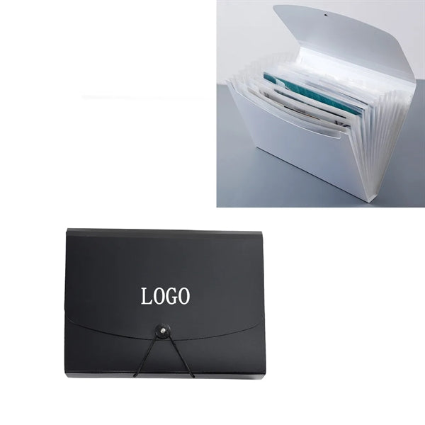 A4 13 Pockets File Organizer with Elastic Buckle Closure