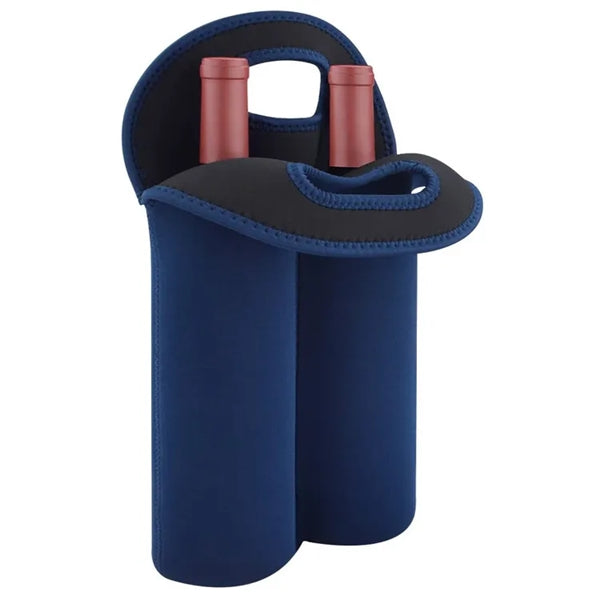 Insulated Neoprene Wine Carrier Tote Bag
