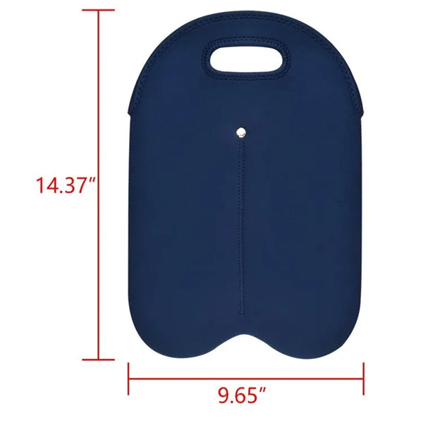 Insulated Neoprene Wine Carrier Tote Bag