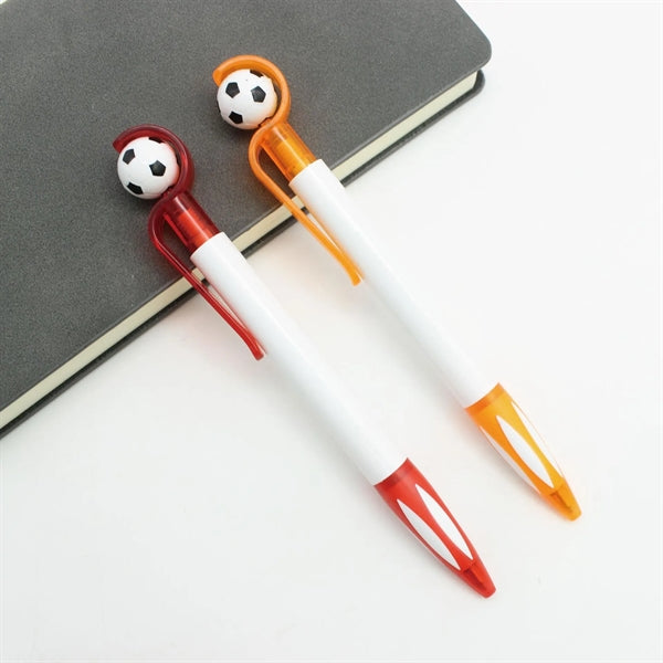 Soccer Shape Writing Pen Plastic Creative